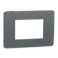 Rama Unica Studio Color 3m gri inchis/negru NOUA UNICA Schneider Electric, NU270322