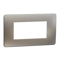 Rama Unica Studio Metal 4m aluminiu/alb NOUA UNICA Schneider Electric, NU270455M