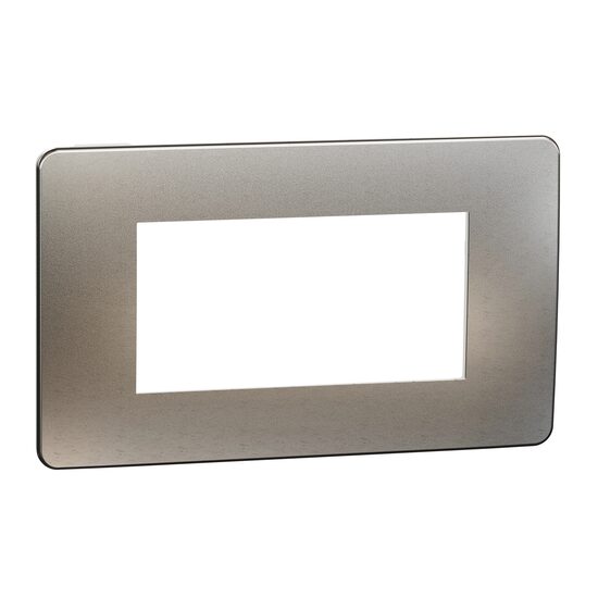 Rama Unica Studio Metal 4m aluminiu/alb NOUA UNICA Schneider Electric, NU270455M