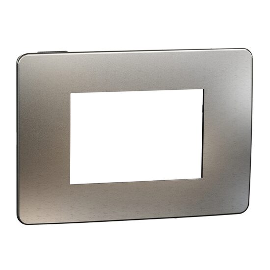 Rama Unica Studio Metal 3m aluminiu/negru NOUA UNICA Schneider Electric, NU270356M