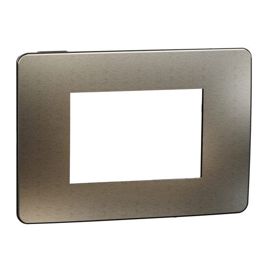 Rama Unica Studio Metal 3m bronz/negru NOUA UNICA Schneider Electric, NU270352M