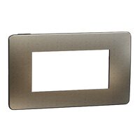 Rama Unica Studio Metal 4m bronz/negru NOUA UNICA Schneider Electric, NU270452M