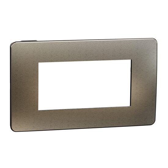 Rama Unica Studio Metal 4m bronz/negru NOUA UNICA Schneider Electric, NU270452M