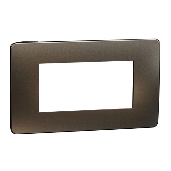 Rama Unica Studio Metal 4m grafit/negru NOUA UNICA Schneider Electric, NU270453M