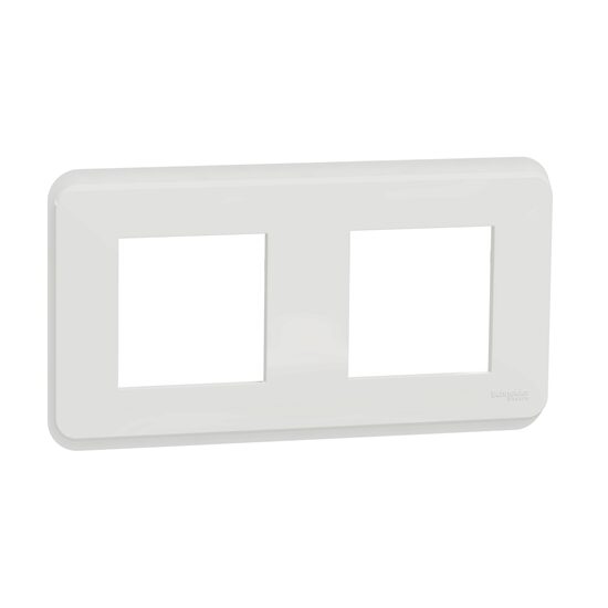 Rama Unica Pro 2 posturi alb NOUA UNICA Schneider Electric, NU400418