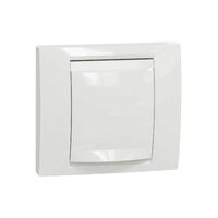 Rama IP44+suport fixare, 1 post, alb NOUA UNICA Schneider Electric, NU044218