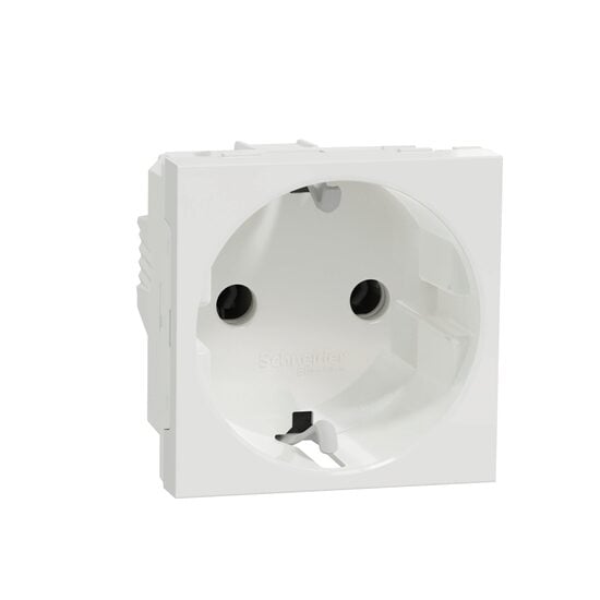 Priza 2P+E, 16A, alb NOUA UNICA Schneider Electric, NU303618