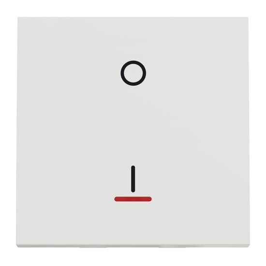 Intrerupator bipolar 16A indicator luminos 2m, surub, alb NOUA UNICA Schneider Electric, NU326218S