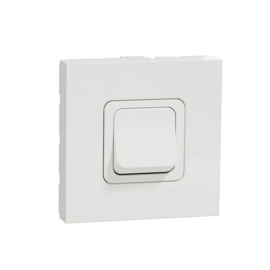 Intrerupator bipolar 20A 2m, surub, alb NOUA UNICA Schneider Electric, NU322518