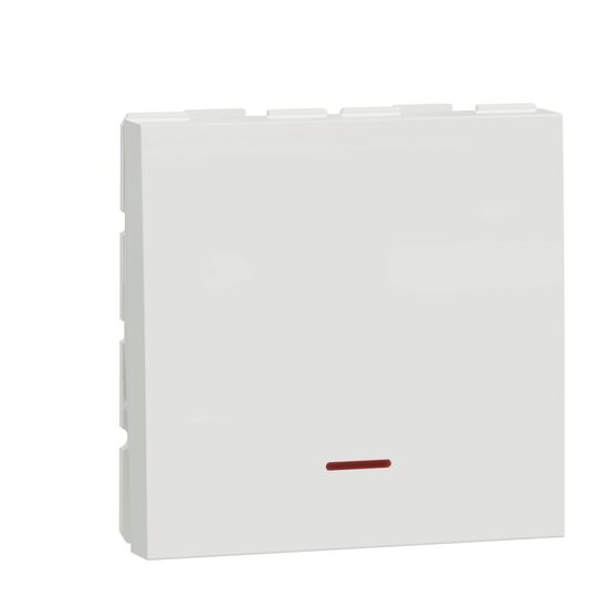 Intrerupator bipolar+indicator luminos 32A alb NOUA UNICA Schneider Electric, NU323218S