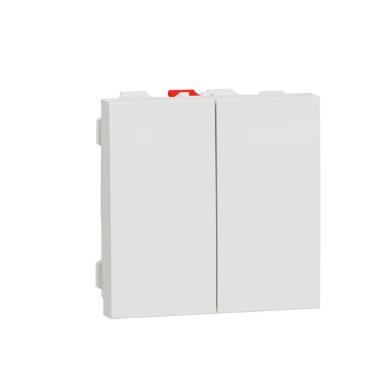 Intrerupator cap scara dublu 10A 2m alb NOUA UNICA Schneider Electric, NU321318