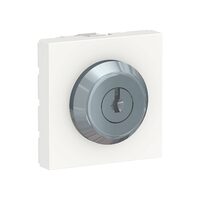 Intrerupator cheie alb, surub 3 pozitii 16A 2m NOUA UNICA Schneider Electric, NU370118