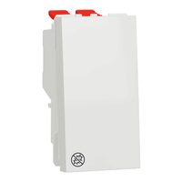 Intrerupator cruce 10A 1m alb antibacterian NOUA UNICA Schneider Electric, NU310520