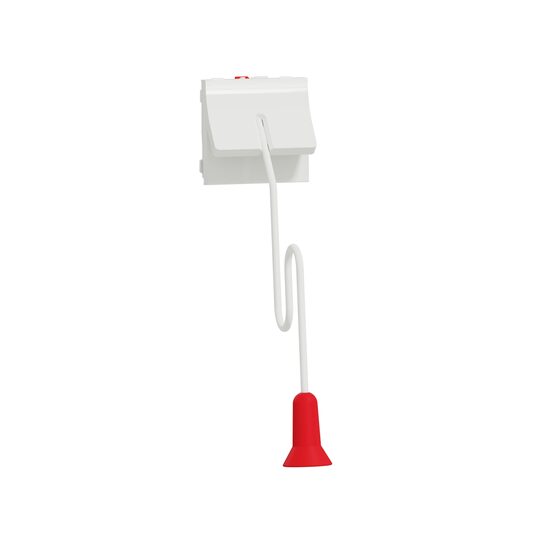 Intrerupator cu cordon 10AX 2m alb antibacterian NOUA UNICA Schneider Electric, NU322620