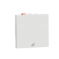 Intrerupator revenire 10A 2m simbol sonerie alb NOUA UNICA Schneider Electric, NU320618C