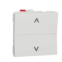 Intrerupator revenire jaluzele 6A, 2m, alb NOUA UNICA Schneider Electric, NU320718
