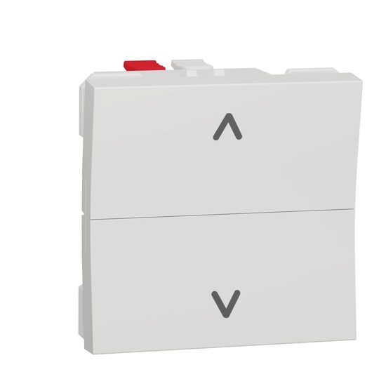 Intrerupator revenire jaluzele 6A, 2m, alb NOUA UNICA Schneider Electric, NU320718