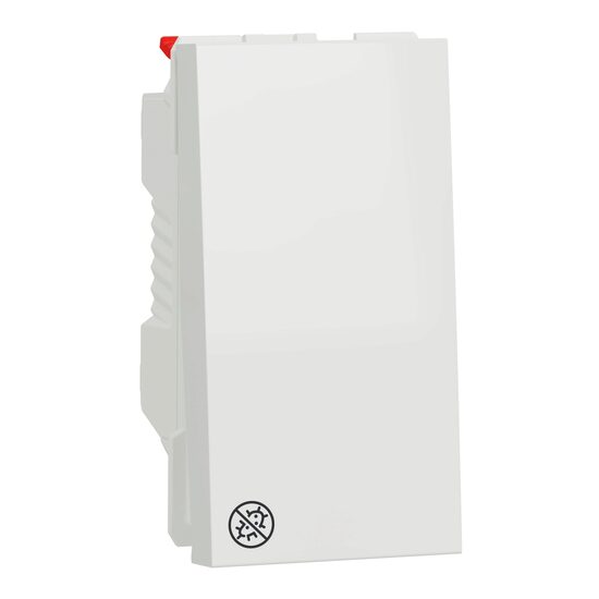 Intrerupator simplu 10A 1m alb antibacterian NOUA UNICA Schneider Electric, NU310120