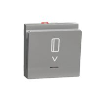 Intrerupator cartela NO/NC 10AX 2m, aluminiu NOUA UNICA Schneider Electric, NU328330
