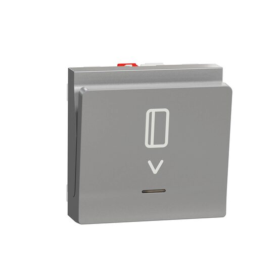 Intrerupator cartela NO/NC 10AX 2m, aluminiu NOUA UNICA Schneider Electric, NU328330