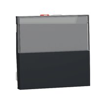 Intrerupator revenire NO/NC 10A, suport eticheta, 2m, antracit NOUA UNICA Schneider Electric, NU324654