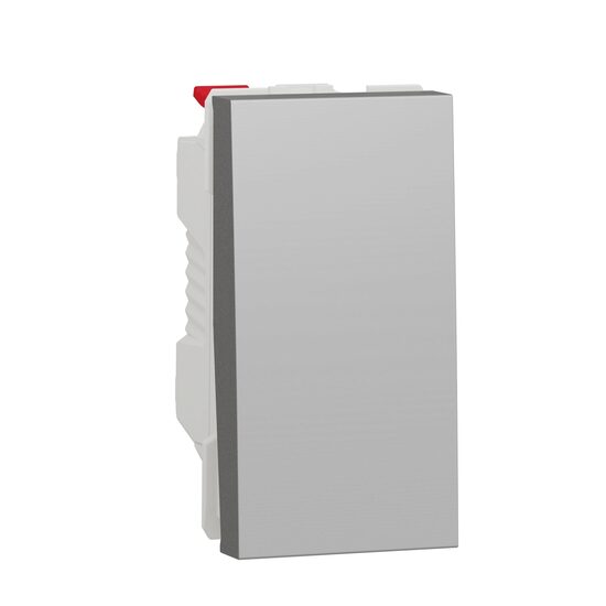 Intrerupator simplu 10A 1m aluminiu NOUA UNICA Schneider Electric, NU310130