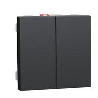 Intrerupator dublu 10A 2m antracit NOUA UNICA Schneider Electric, NU321154