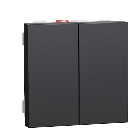 Intrerupator dublu 10A 2m antracit NOUA UNICA Schneider Electric, NU321154