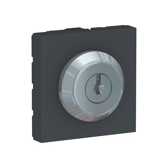 Intrerupator revenire cheie 3 pozitii 16A 2m antracit NOUA UNICA Schneider Electric, NU373154
