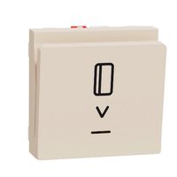 Intrerupator cartela NO/NC 10AX 2m bej NOUA UNICA Schneider Electric, NU328344