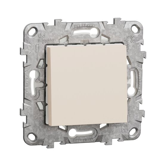 Intrerupator cap scara IP44+suport fixare, bej NOUA UNICA Schneider Electric, NU528244