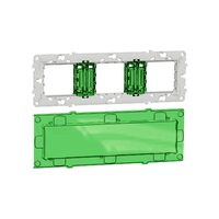 Suport fix plastic+capac protectie 6-8m/3p NOUA UNICA Schneider Electric, NU7006C