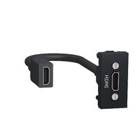 Noua Unica, Priza HDMI precablata 1m, antracit NOUA UNICA Schenider Electric, NU343054