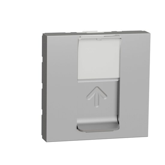 Noua Unica, Priza RJ45, CAT6 STP, 2m, aluminiu NOUA UNICA Schenider Electric, NU341730