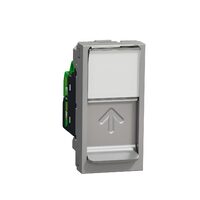 Noua Unica, Priza RJ45, CAT6A FTP, 1m, aluminiu NOUA UNICA Schenider Electric, NU344830