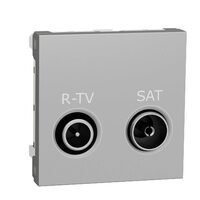 Noua Unica, Priza R-TV/SAT individuala 2m aluminiu NOUA UNICA Schenider Electric, NU345430