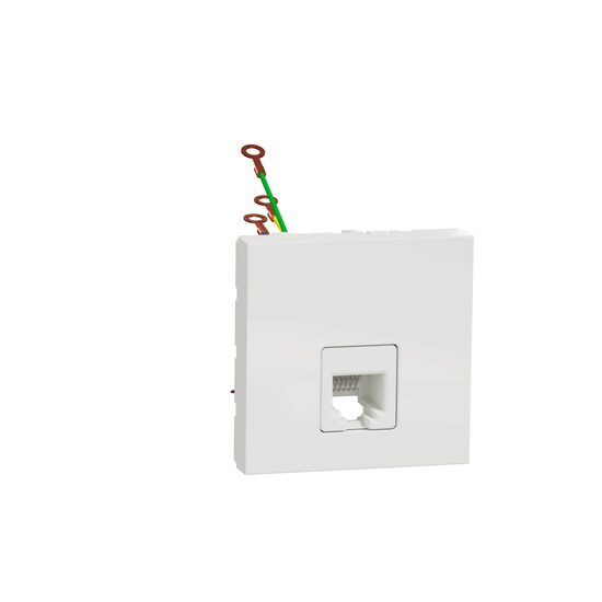Noua Unica, Priza telefon RJ12 2m alb NOUA UNICA Schenider Electric, NU349718