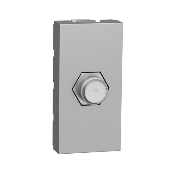 Noua Unica, Priza TV cablu coaxial tip F 1m aluminiu NOUA UNICA Schenider Electric, NU346830