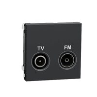 Noua Unica, Priza TV/FM individuala 2m antracit NOUA UNICA Schenider Electric, NU345154
