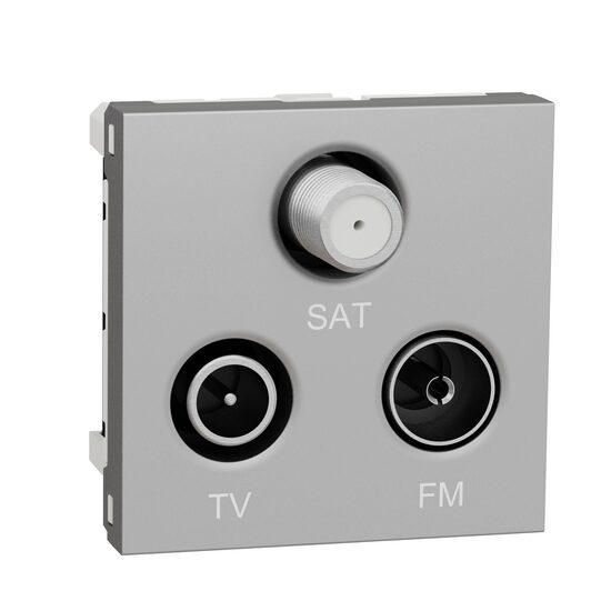 Noua Unica, Priza TV/FM/SAT, individuala, 2m, aluminiu NOUA UNICA Schenider Electric, NU345030