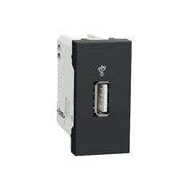 Noua Unica, Priza USB transfer date 1m, antracit NOUA UNICA Schenider Electric, NU342954