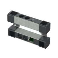 Unitate de birou modulara dubla 2 x prize 2P+E + USB A/C + 2 x RJ, antracit/gri, montaj aparent UNICA SYSTEM+ Schneider Electric, INS44405