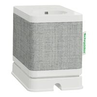 Unitate de birou S cu priza standard german si USB A/C, alb/gri, montaj aparent UNICA SYSTEM+ Schneider Electric, INS44050