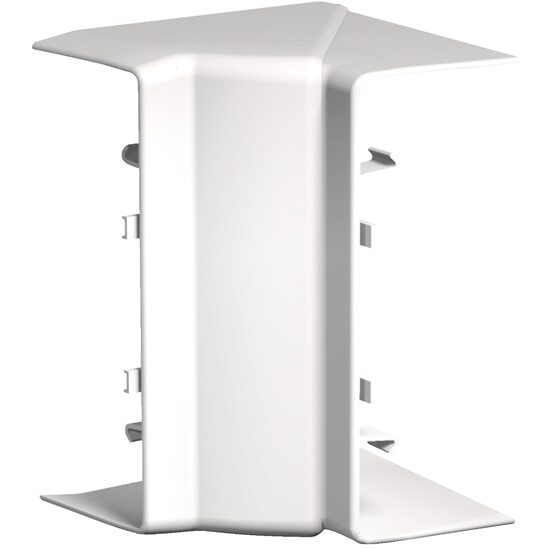 Coltar interior pentru jgheab PVC 75x75 mm, PC/ABS, alb polar OPTILINE 45 Schneider Electric, ISM10101P