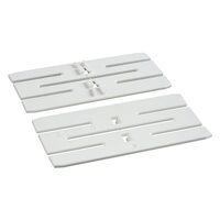 Piesa de imbinare frontala pentru jgheab PVC 75x55 mm, PA, alb OPTILINE 45 Schneider Electric, ISM10904