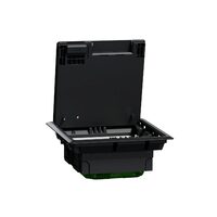 Doza pardoseala M, plastic, IP20, 8 module UNICA SYSTEM+ Schneider Electric, INS52120