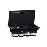 Doza pardoseala XL, plastic, IP20, 24module UNICA SYSTEM+ Schneider Electric, INS52126