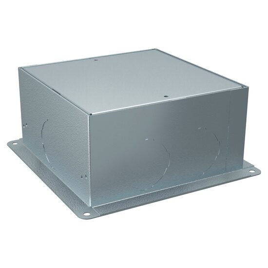 Doza de protectie metalica pentru doze pardoseala M 8 module UNICA SYSTEM+ Schneider Electric, INS52001