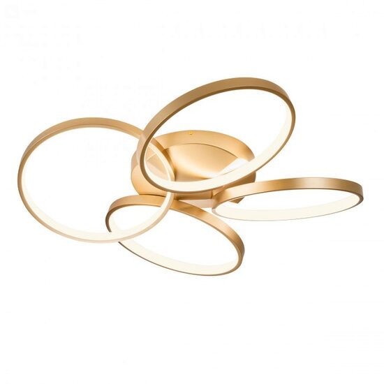 Plafoniera moderna Espiral aurie LED 64W/7735lm/3000K, 01-2682 Redo
