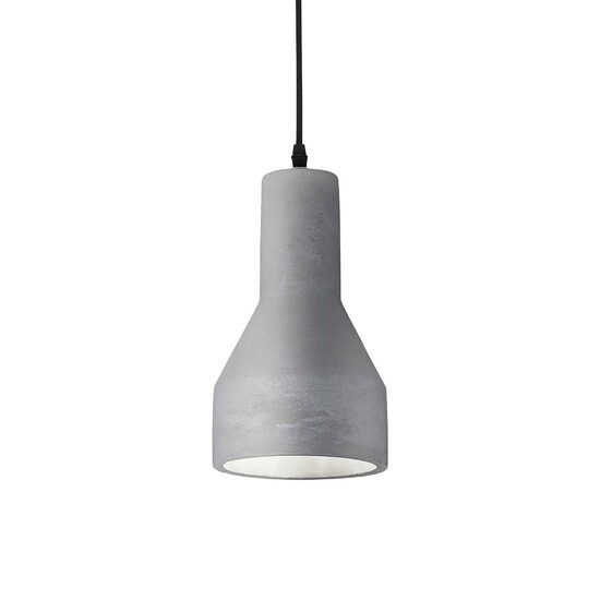 Lustra moderna stil industrial abajur din ciment 1xE27/15W, Oil-1 SP1 110417 Ideal Lux